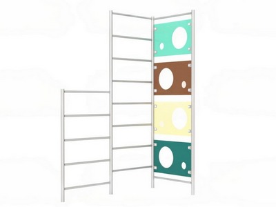 Лаз Прыг-скок (скалолаз и шведская стенка)