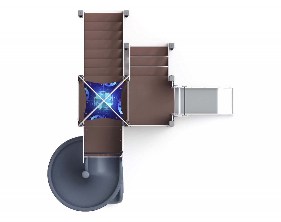 Детская игровая площадка Покорение галактики-3 - вид 3